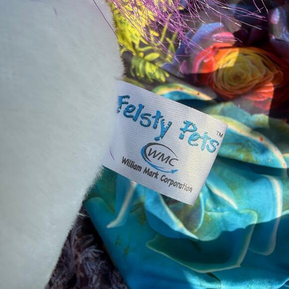 EUC Glenda Glitterpoop Feisty Pets Plush Toy Rare Collector's Edition - Picture 6 of 6